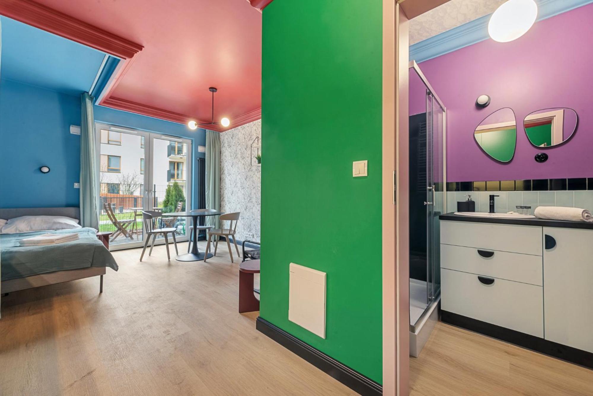Appartement Colorful Apt Close To The Center Great Location à Varsovie Extérieur photo