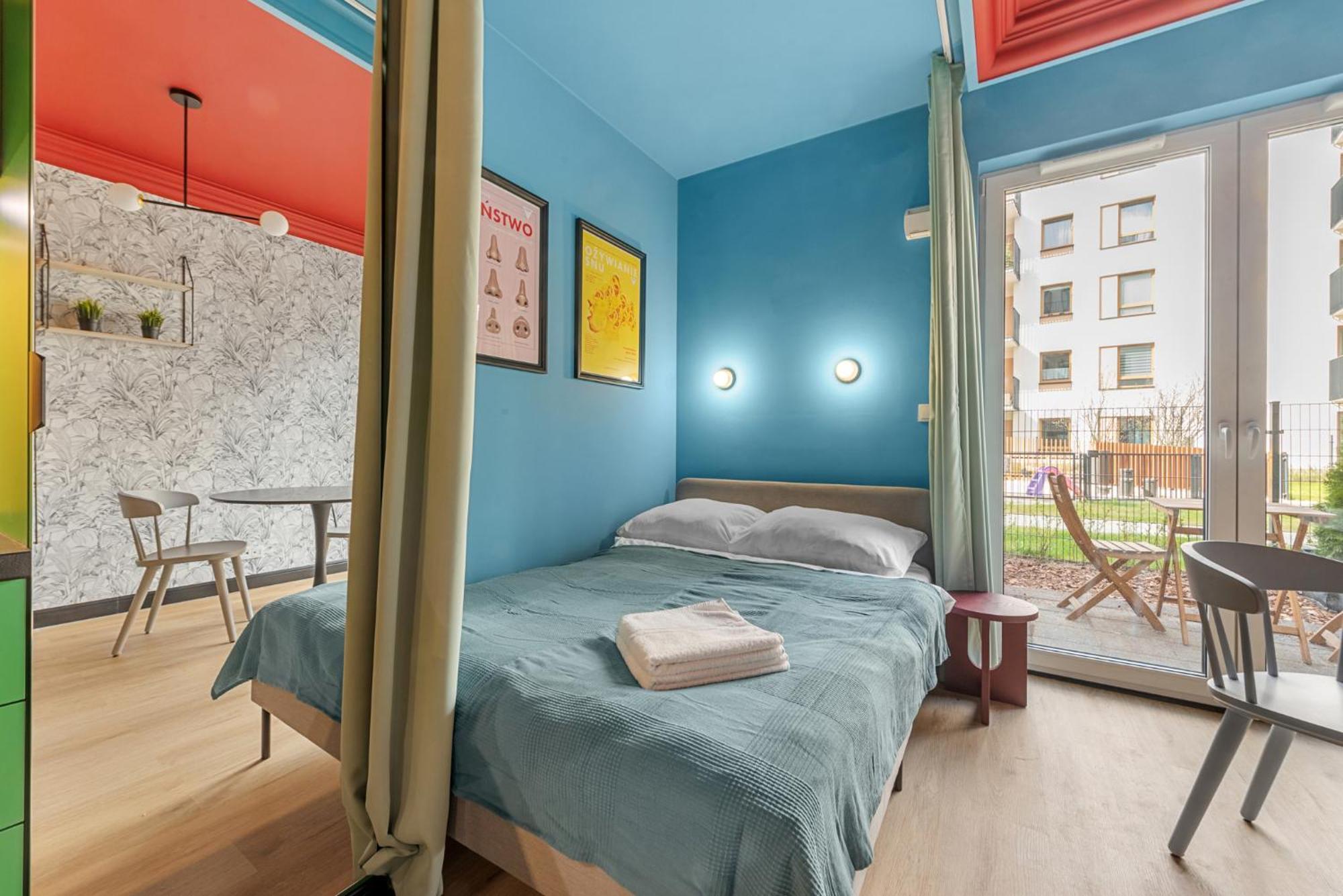 Appartement Colorful Apt Close To The Center Great Location à Varsovie Extérieur photo